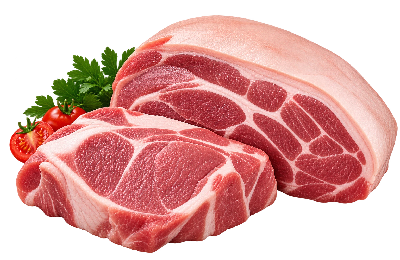 Seleção de carnes do Webber Supermercados